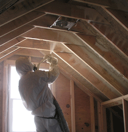 El Monte CA attic spray foam insulation
