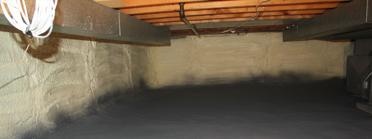 El Monte spray foam insulation for crawl spaces